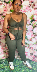 Load image into Gallery viewer, Paris Green Jumpsuit
