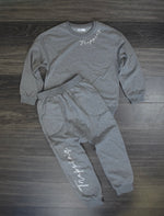 Load image into Gallery viewer, Grey Jaxx Jogger Set
